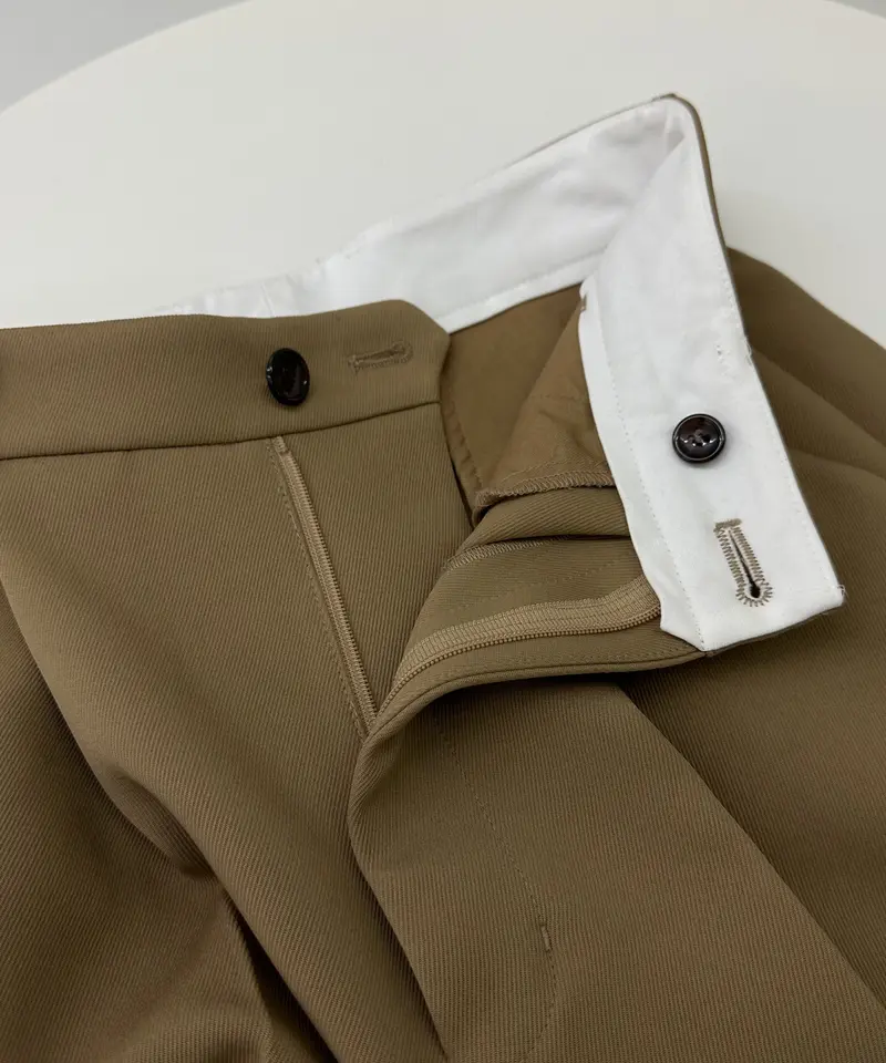 超目玉 ok.soon テイラードスラックス L キャメル | motlobo.ac.bw