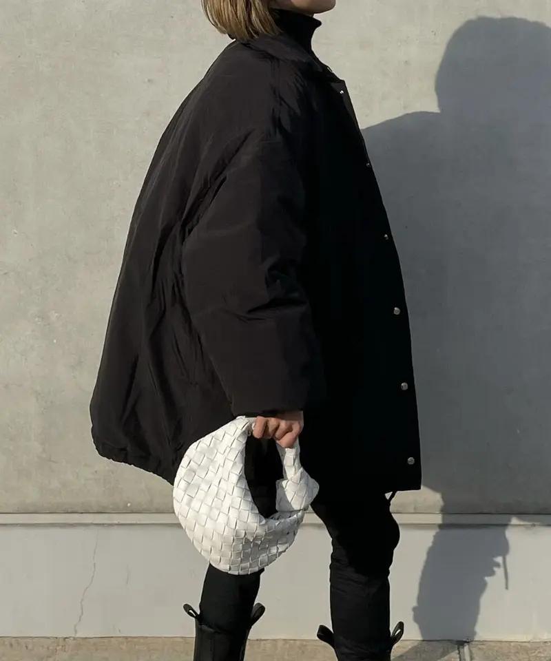 ok.soon オーバーサイズコーチジャケット(black)