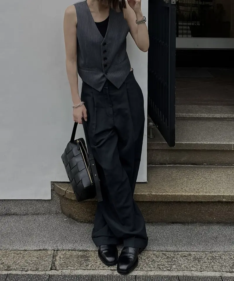 全商品激安セール ok.soonピンストライプテーラードジャケット・ベスト