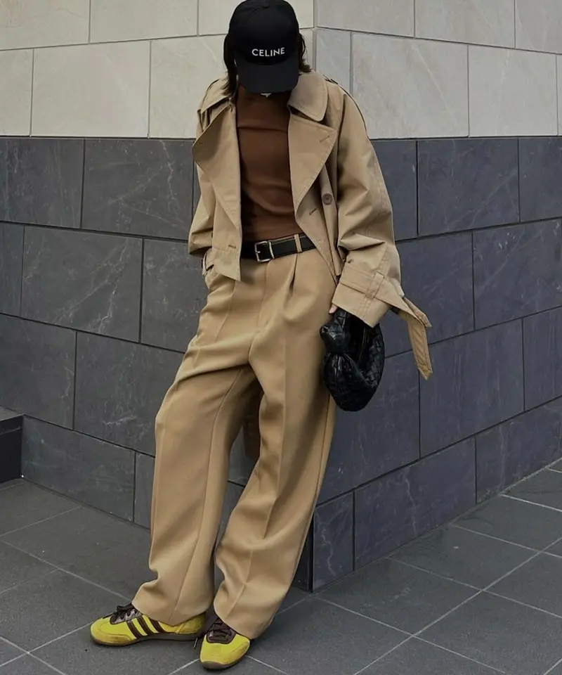 超目玉 ok.soon テイラードスラックス L キャメル | motlobo.ac.bw