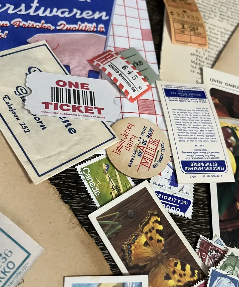 大幅にプライスダウン 海外紙物 ヴィンテージ 縦タイプ Admit one 2種