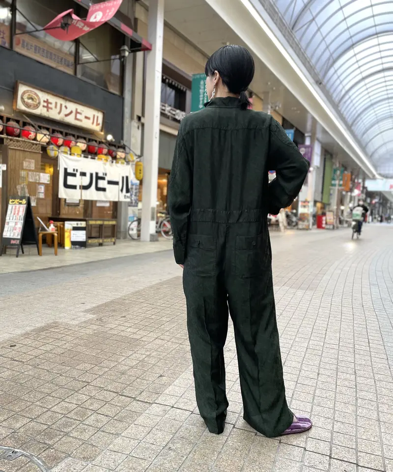 パンツ TOGA VIRILIS Jumpsuits(BLACK) 44 TOGA × Dickies Jumpsuits Dickies SP MENS | ragazzo cultura