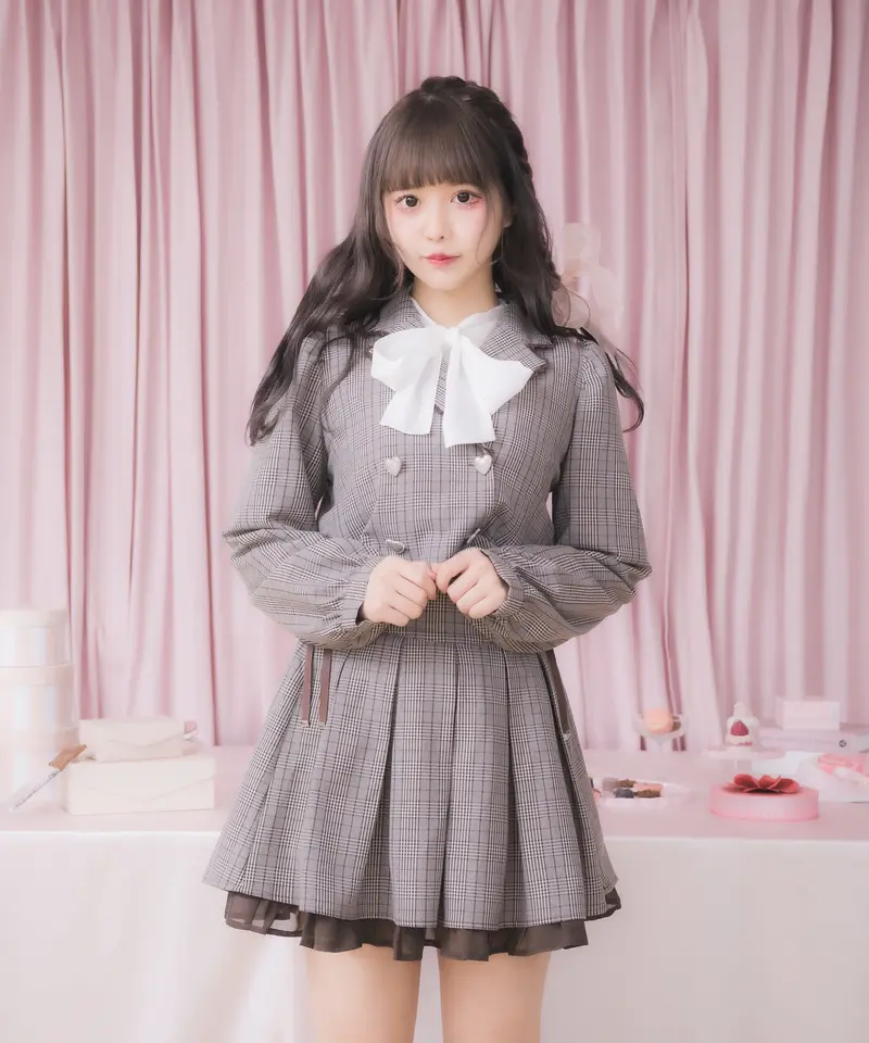 ピウム pium リボンカラーセットアップ piumリボンカラーセットアップ