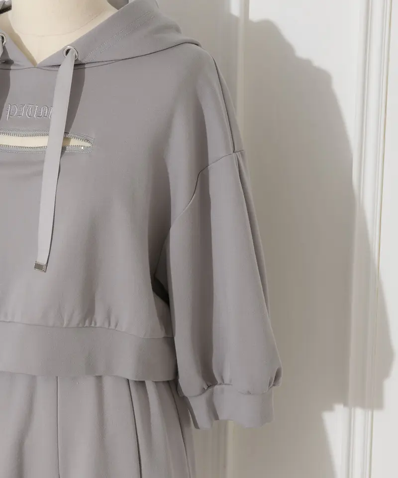 ファスナーパーカースウェットセット | pium