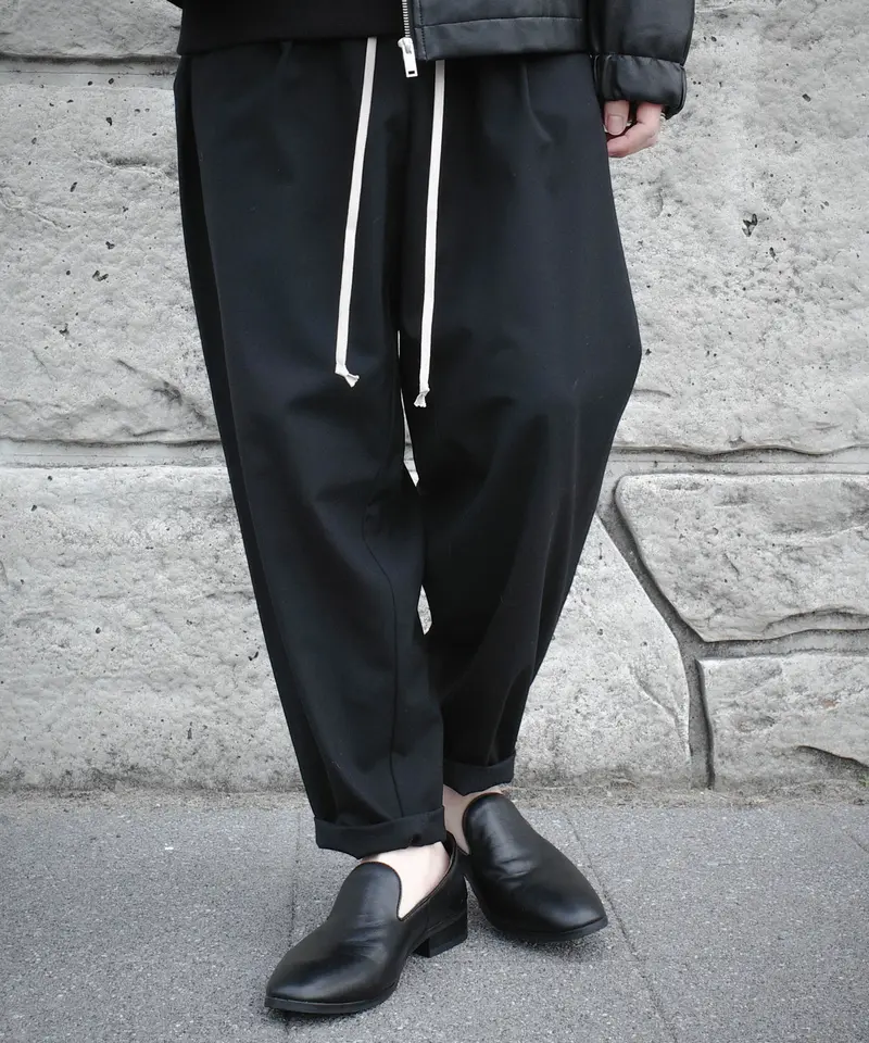 Super140'sハイエンドワイドテーパードパンツ | CTHY