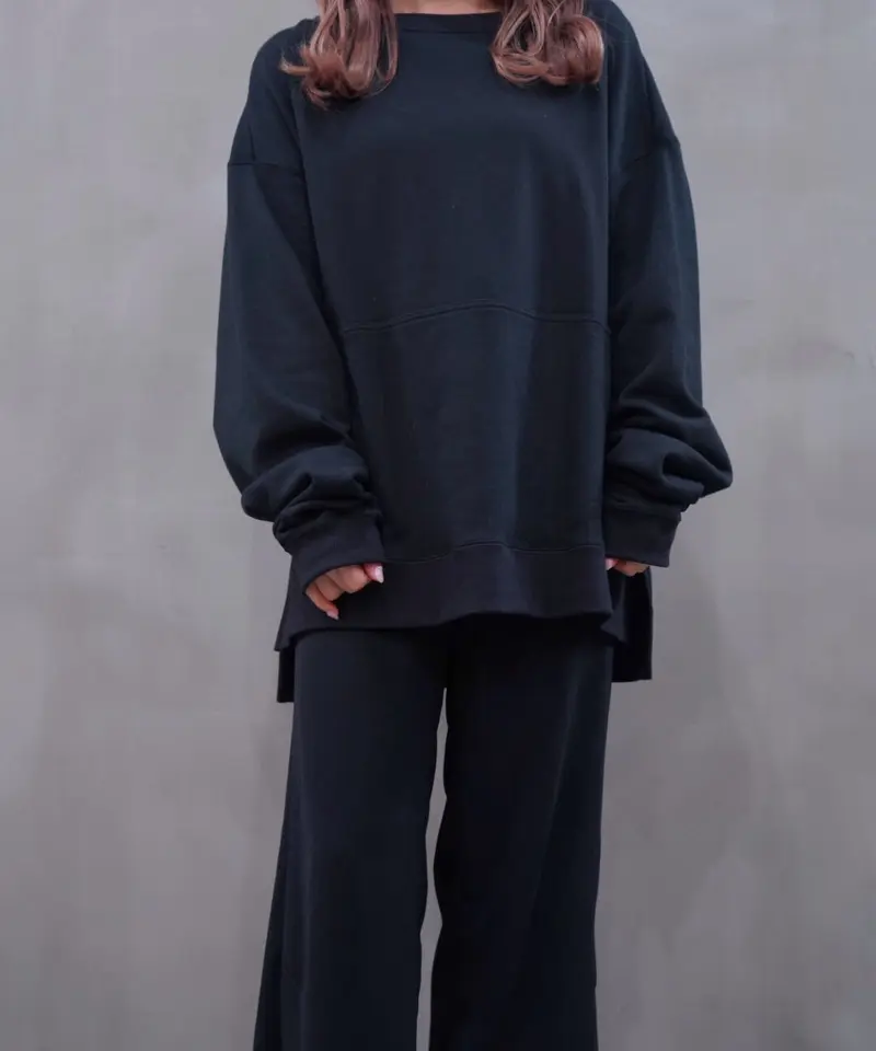 the closet” embroidery sweat /black (3size) |...