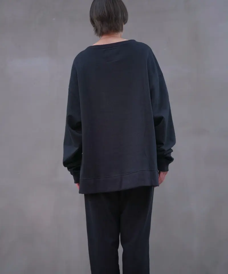 the closet” embroidery sweat /black (3size) |...