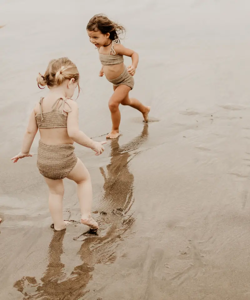 国産原料100% son and daughter 水着 1-2y 5-6y セット