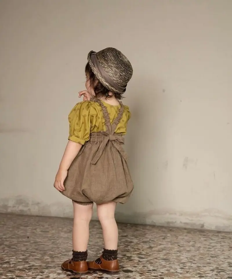 信頼 LUPO HELLO Chocolate Bloomers Dalston ロンパース