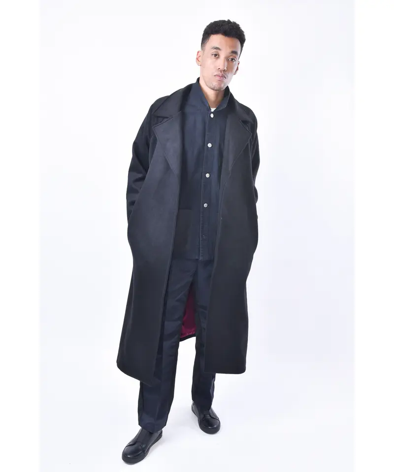 タイロッケンコート（BLACK） | unnames.onlineshop