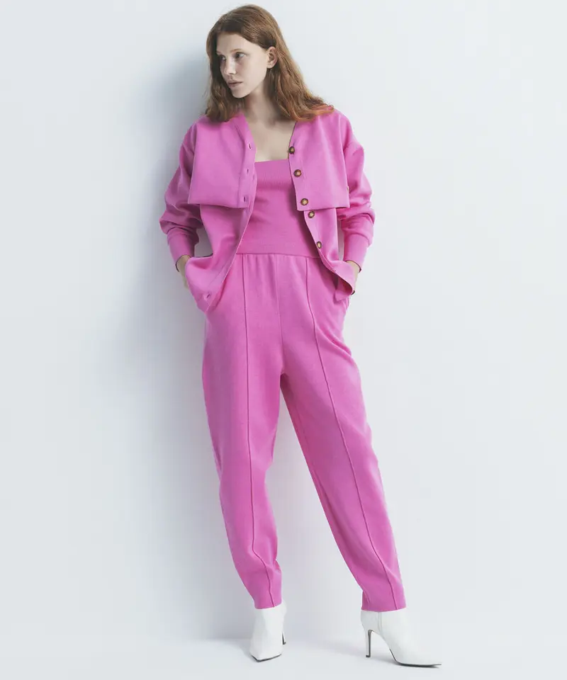 DOUBLE FACE KNIT PANTS | venit