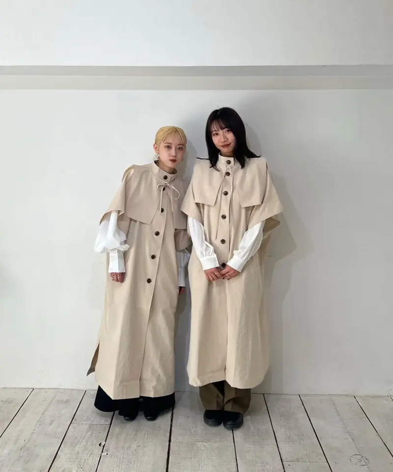 big collar trench coat | yourmle