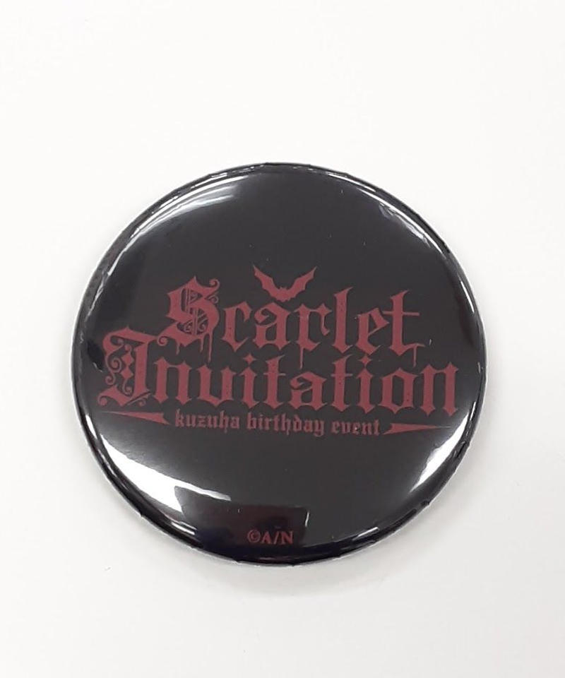 お買得！】 にじさんじ 葛葉 缶バッジ Invitation Scarlet バッジ