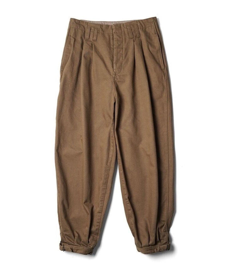 refomed /KATSURAGI DENIM KNICKERBOCKERS -KHAKI...