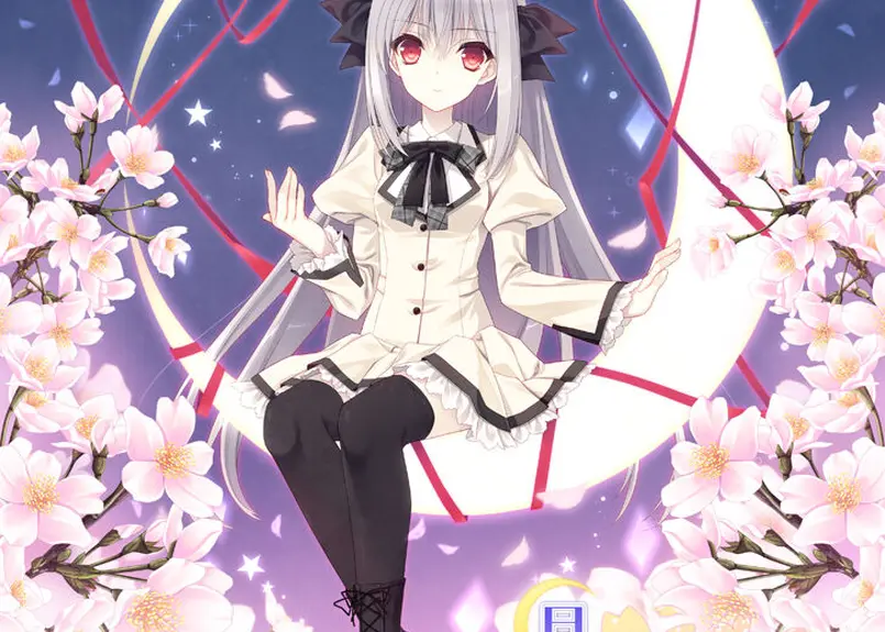 月に寄りそう乙女の作法 桜小路ルナ プレイマット