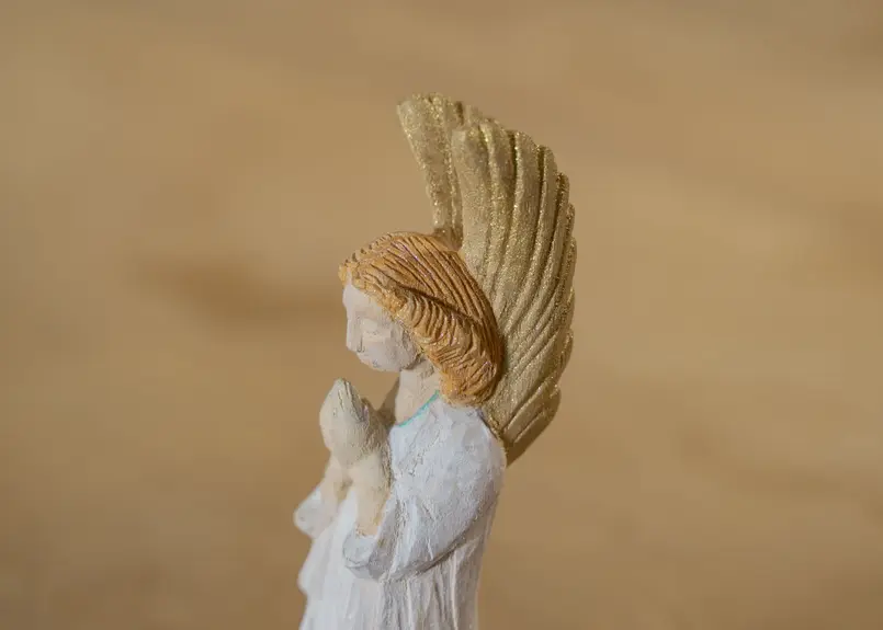 2022年のクリスマス 坂井幸史 木彫作品 Angel 天使 作家 工芸品