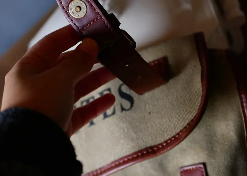 POSTES vintage ショルダーバッグ フランスの郵便配達員 フランス