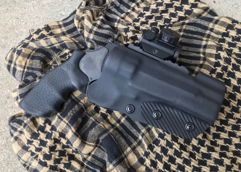 激安本物 タナカS&W ホルスター w/XC-1用 5インチ R8 M&P M327 個人