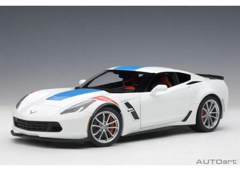 AUTOart 1/18 シボレー コルベット (C7) グランスポーツ (ホワイト