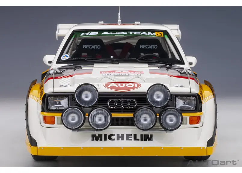 AUTOart 1/18 アウディ スポーツクワトロ S1 WRC 1985 #5 （ロール／...