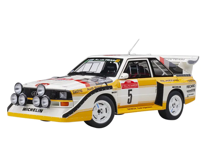 AUTOart 1/18 アウディ スポーツクワトロ S1 WRC 1985 #5 （ロール／...
