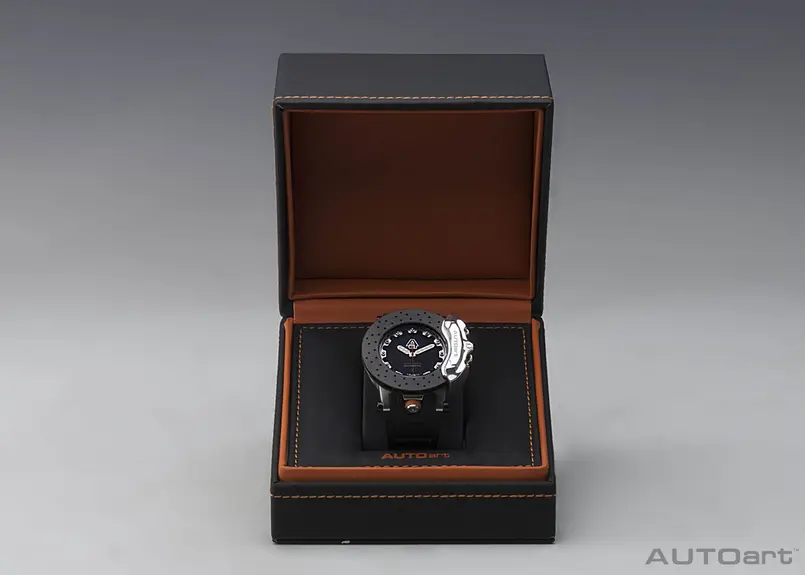 AUTOart スポーツ キャリパー ウォッチ （カーボン ブラック ディスク