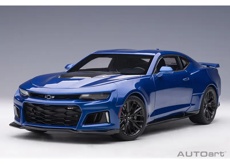 AUTOart 1/18 シボレー カマロ ZL1 2017 (メタリック・ブルー) 7120...