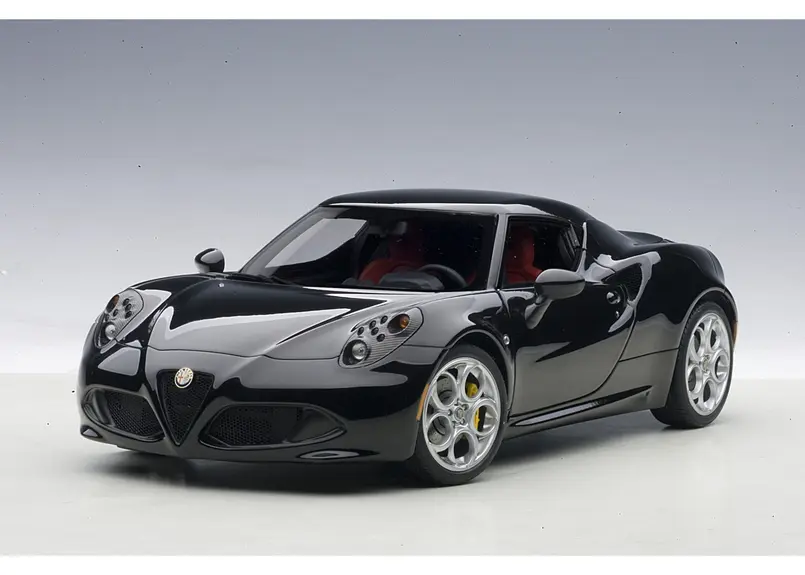 AUTOart 1/18 アルファロメオ 4C (ブラック) 70184 | AUTOart