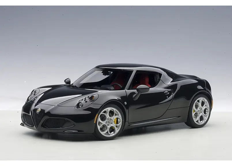 AUTOart 1/18 アルファロメオ 4C (ブラック) 70184 | AUTOart