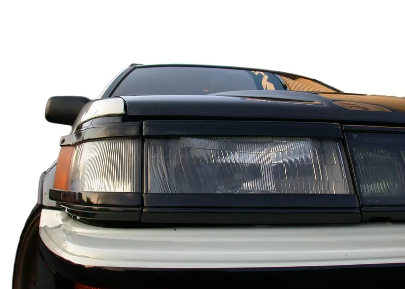 AE86 後期 レビン ヘッドライト 左右セット（アイライン 上下付き