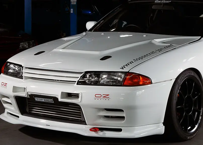 TOP SECRET BNR32 G-FORCE エアロボンネット(カーボン) | Az-...