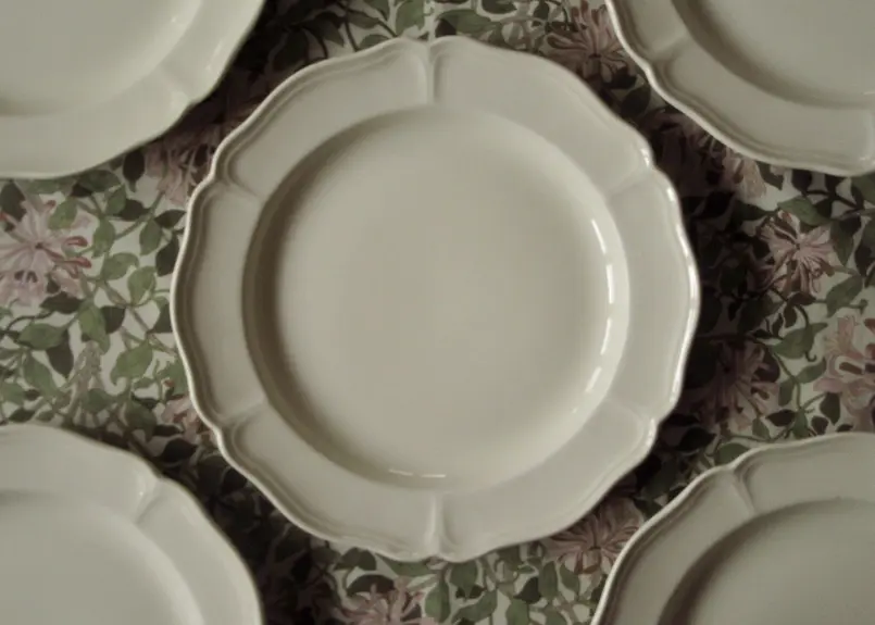 Wedgwood Queen's Plain ウエッジウッド クイーンズプレーン 花