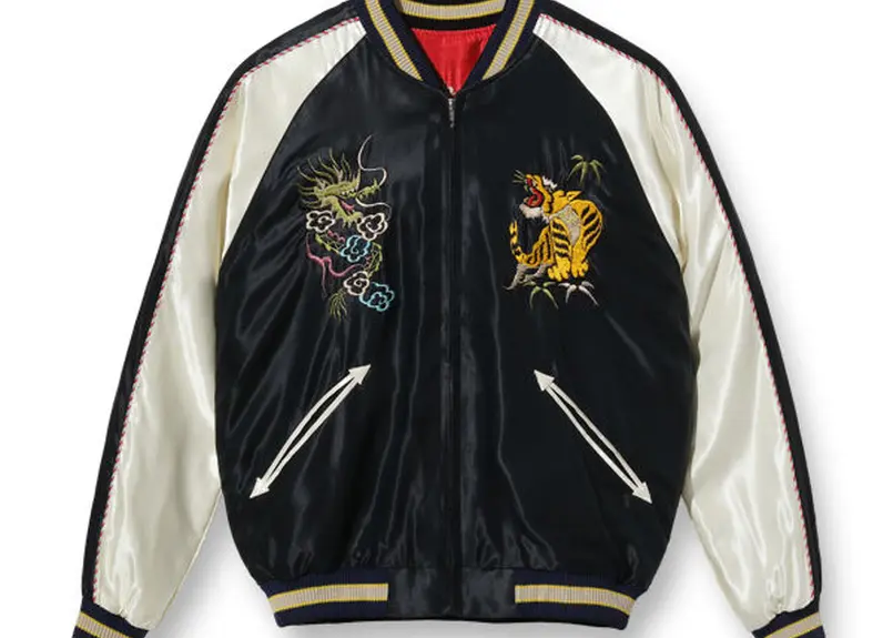 テーラー東洋スカジャン ACETATE SOUVENIR JACKET “DRAGON HE...