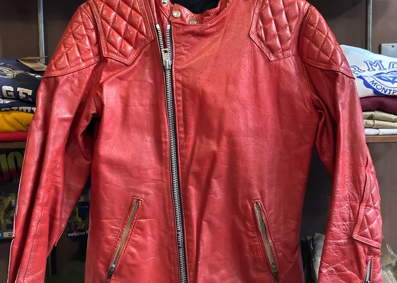 70s ヴィンテージ TT leathers ライダース ジャケット 英国 | 旅する