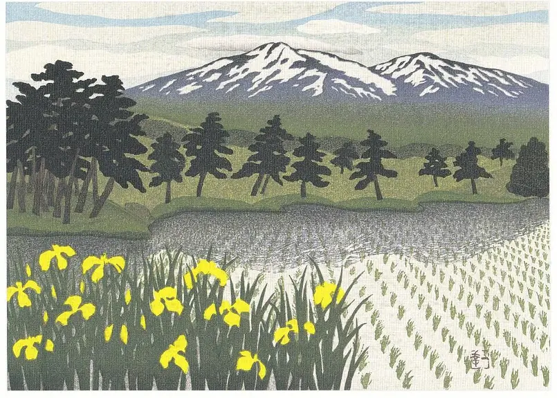 大津一幸 版画3