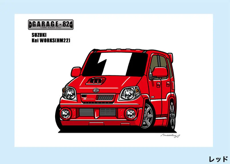□スズキ Keiワークス(HN22) | GARAGE-82