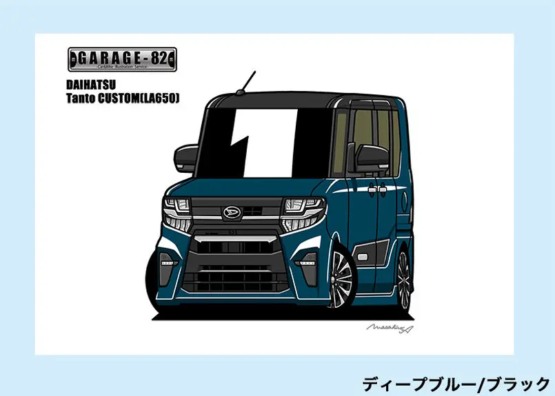 □ダイハツ タントカスタム(LA650) | GARAGE-82