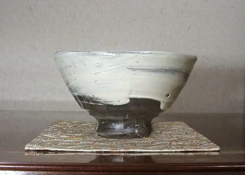 北山陶窯 小川哲男作 刷毛目徳利