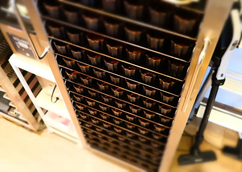 カヌレ銅型 中古（日本メーカー・錫引きなし）10個セット | Canelé