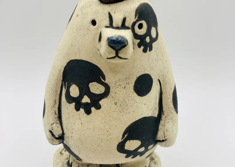 辰巳又助】熊 骸骨のせ | うつわ屋ギャラリー369