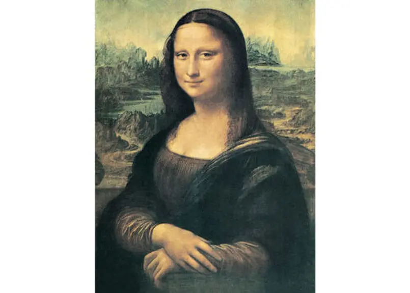 レオナルド・ダ・ヴィンチ 「モナリザ」10号 額付き 複製画 ジェル加工