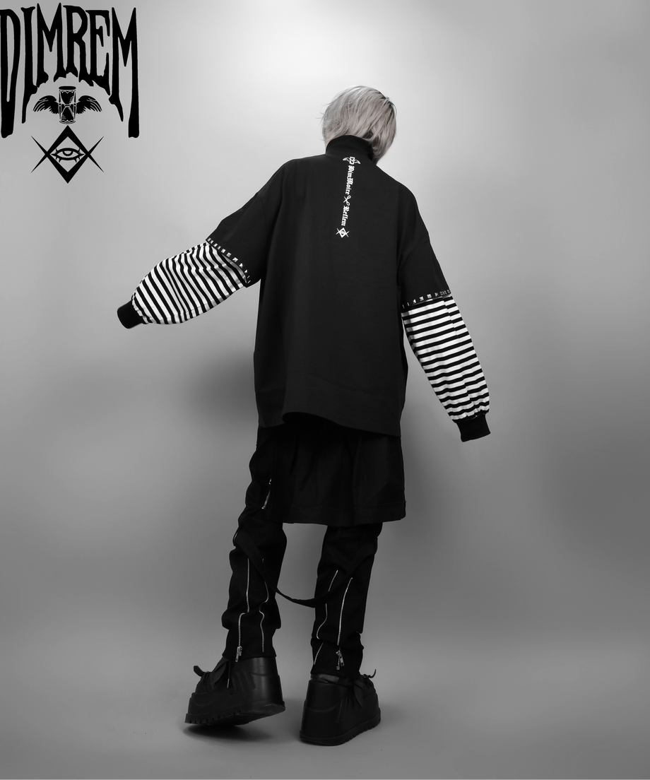 Dimmoire BIGロゴ ニーハイウォーマー black DimMoire/BIGロゴ ニーハイウォーマー/Black