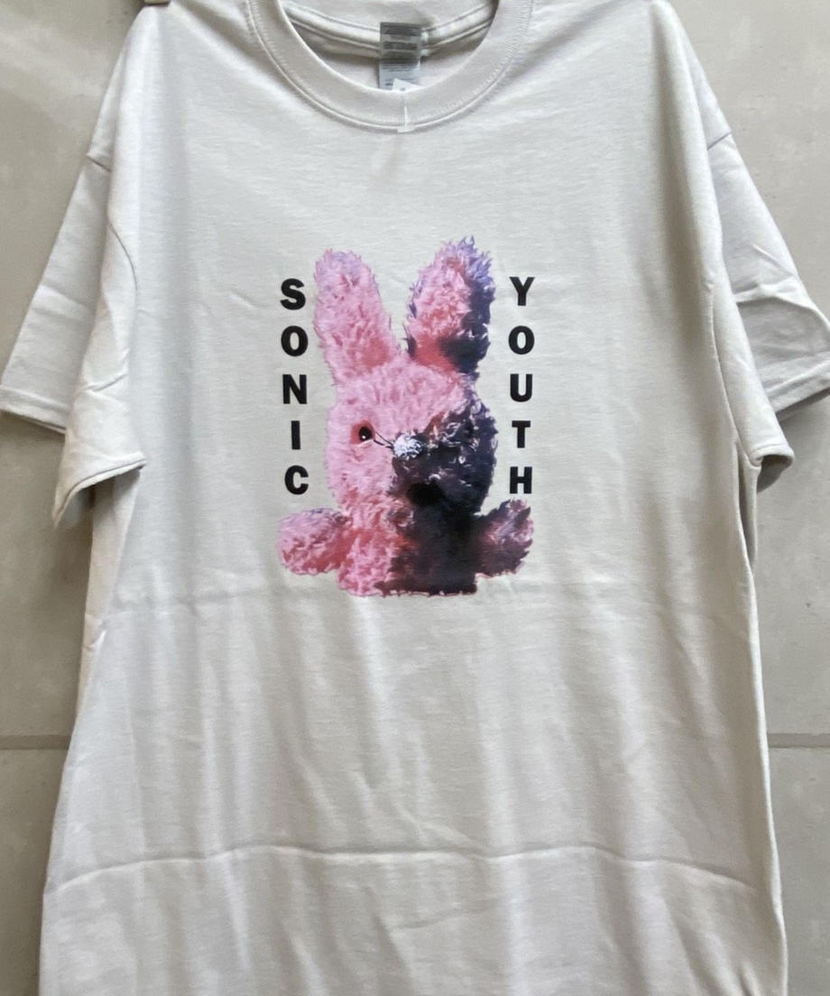 SONIC YOUTH dirty bunny (ユニセックス バンドTシャツ) 【H...
