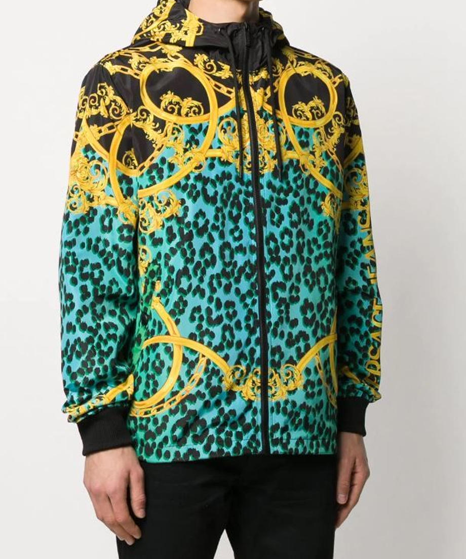 VERSACE JEANS COUTURE ヴェルサーチジーンズクチュール バロックプリン...