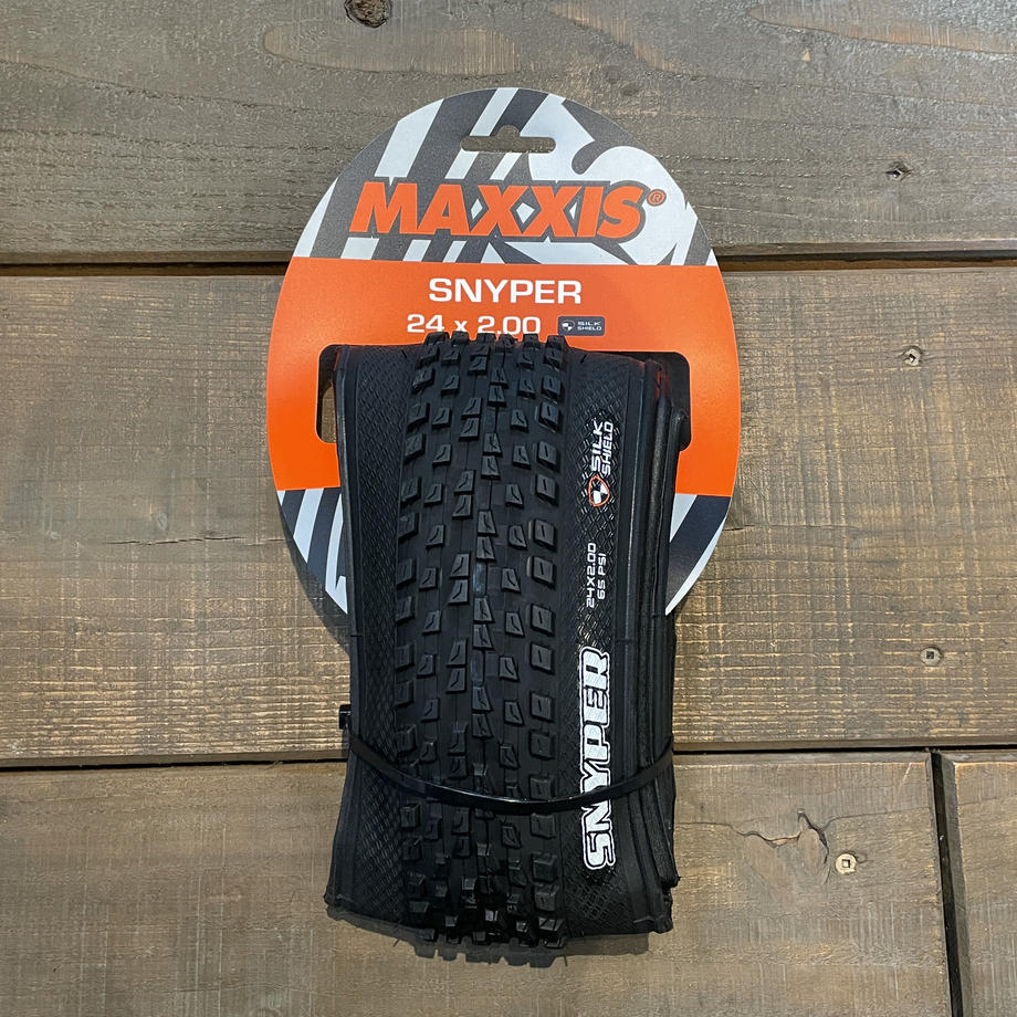 Maxxis SNYPER Reifen 24x2.00 – SilkShield Pannenschutz, 60 TPI, Für Fahrrad & Mountainbike