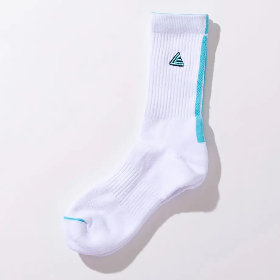 MIDDLE SOCKS（WHITE） LEGIT
