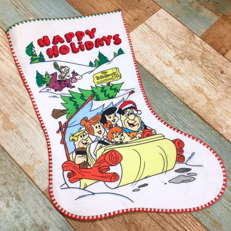 Flintstones Xmas Socks DAISY