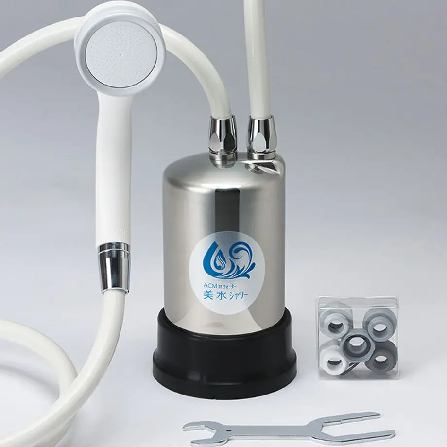 素粒水 シャワー浄水器 交換用カートリッジ2個セット 浄水器・整水器
