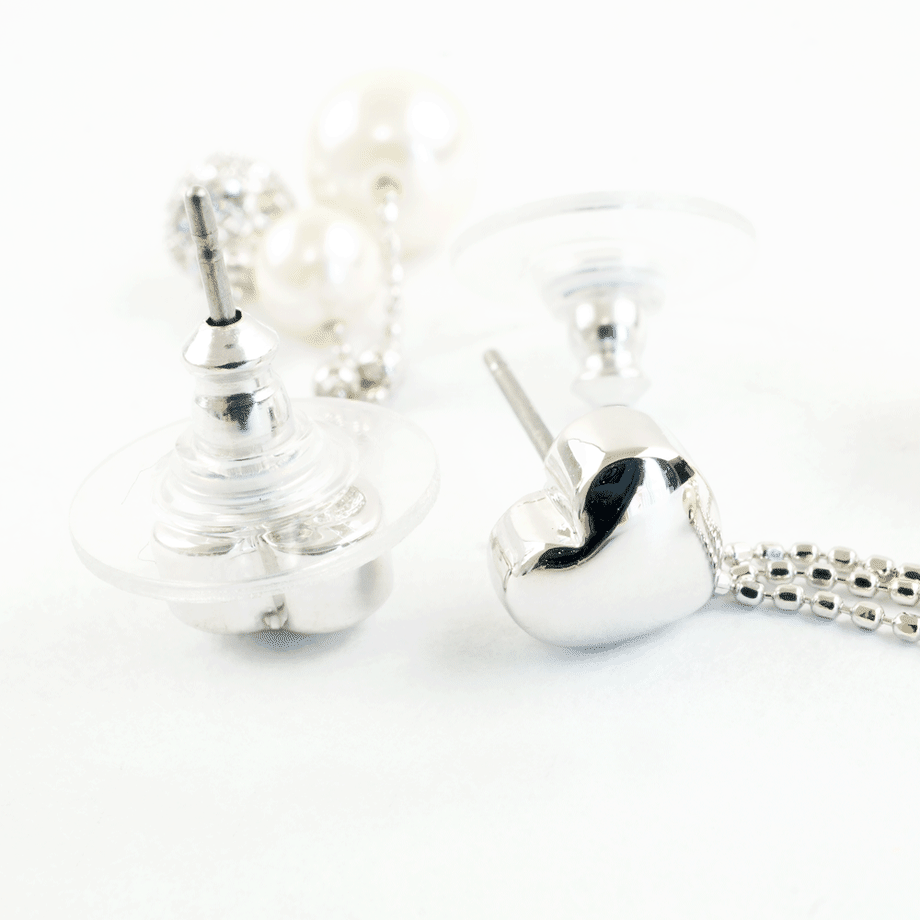 SWAROVSKI スワロフスキー パヴェボール パール ピアス スイング 大人可愛い レディ