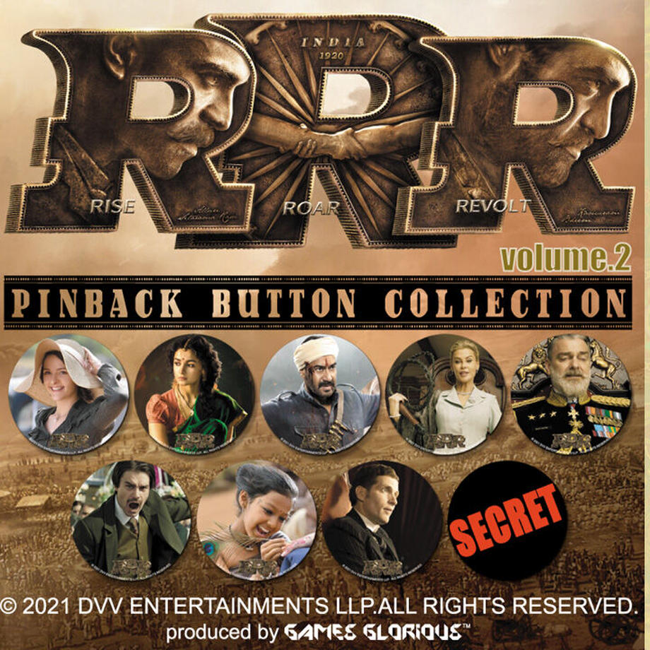 RRR登場人物缶バッジCollection Vol.2 gamesglorious